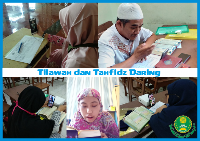 KEGIATAN TILAWAH DAN TAHFIDZ DARING